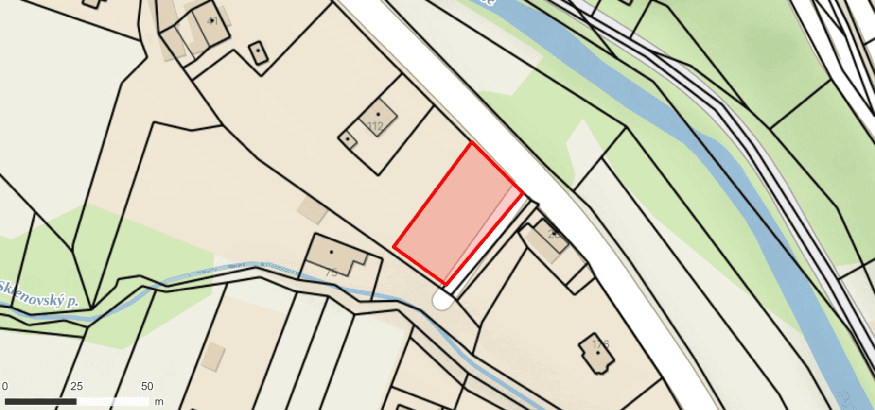 plot for sale, 1,007 m², Hukvaldy, Moravskoslezský Region plot for sale, 1,007 m², Hukvaldy, Moravskoslezský Region