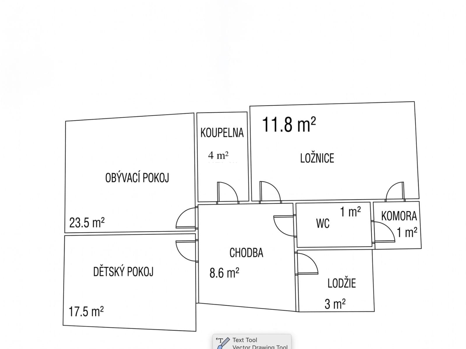 2 bedroom with open-plan kitchen flat to rent, 67 m², Tábor, Brno, Jihomoravský Region 2 bedroom with open-plan kitchen flat to rent, 67 m², Tábor, Brno, Jihomoravský Region