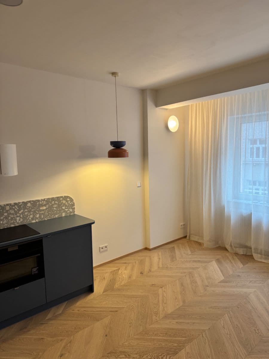 1 bedroom with open-plan kitchen flat to rent, 46 m², Viklefova, Prague, Prague 1 bedroom with open-plan kitchen flat to rent, 46 m², Viklefova, Prague, Prague