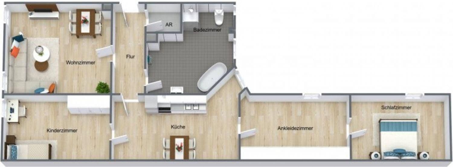 4 bedroom flat to rent, 104 m², Leopoldstrasse 8, Nürnberg, Bavaria 4 bedroom flat to rent, 104 m², Leopoldstrasse 8, Nürnberg, Bavaria