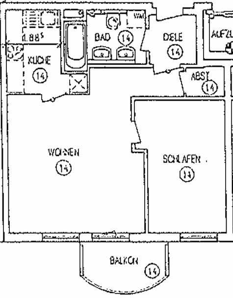 2 bedroom flat to rent, 59 m², Bremen, Bremen 2 bedroom flat to rent, 59 m², Bremen, Bremen