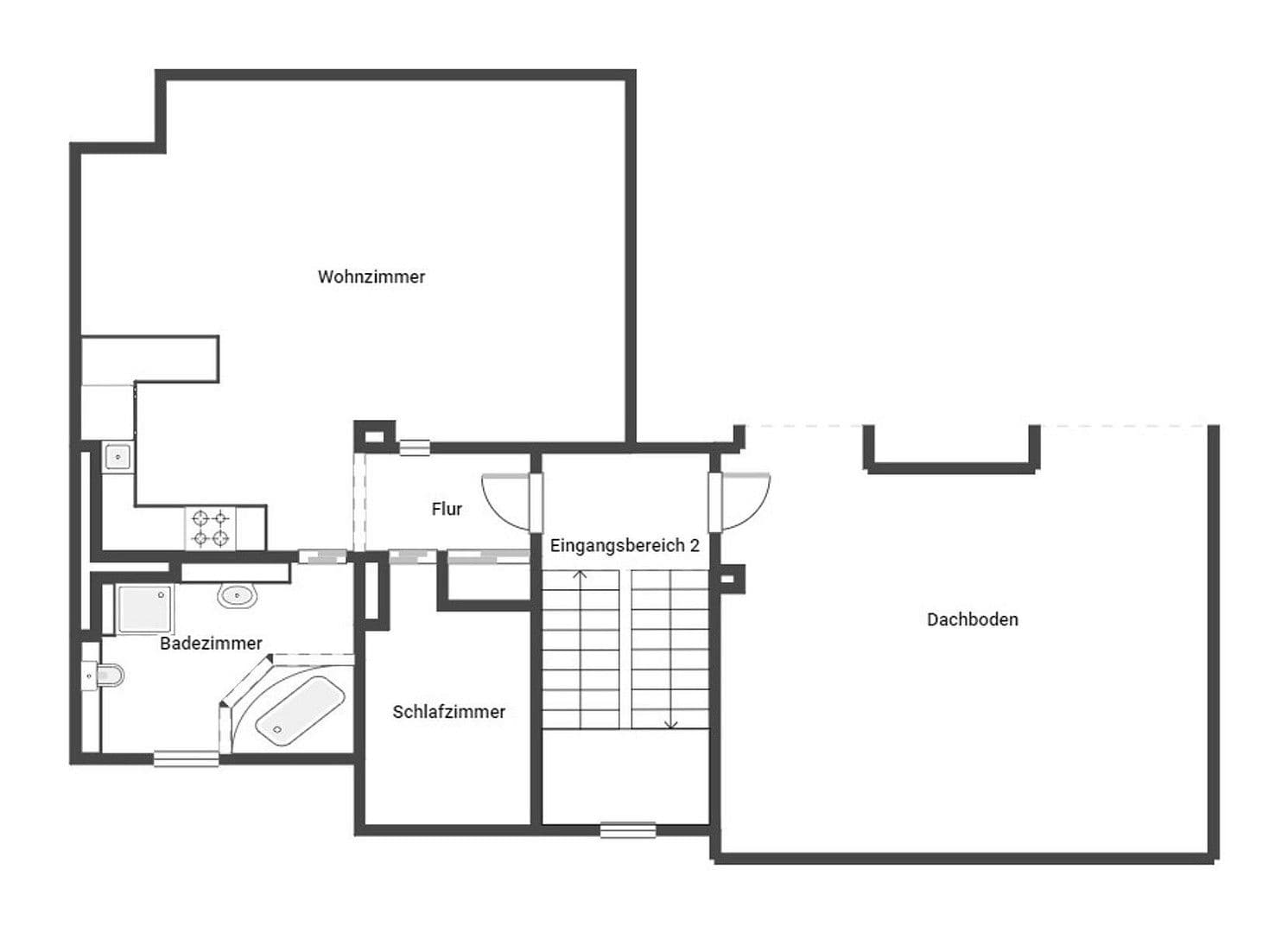 2 bedroom flat to rent, 48 m², Alerdsweg 9, Braunschweig, Lower Saxony 2 bedroom flat to rent, 48 m², Alerdsweg 9, Braunschweig, Lower Saxony