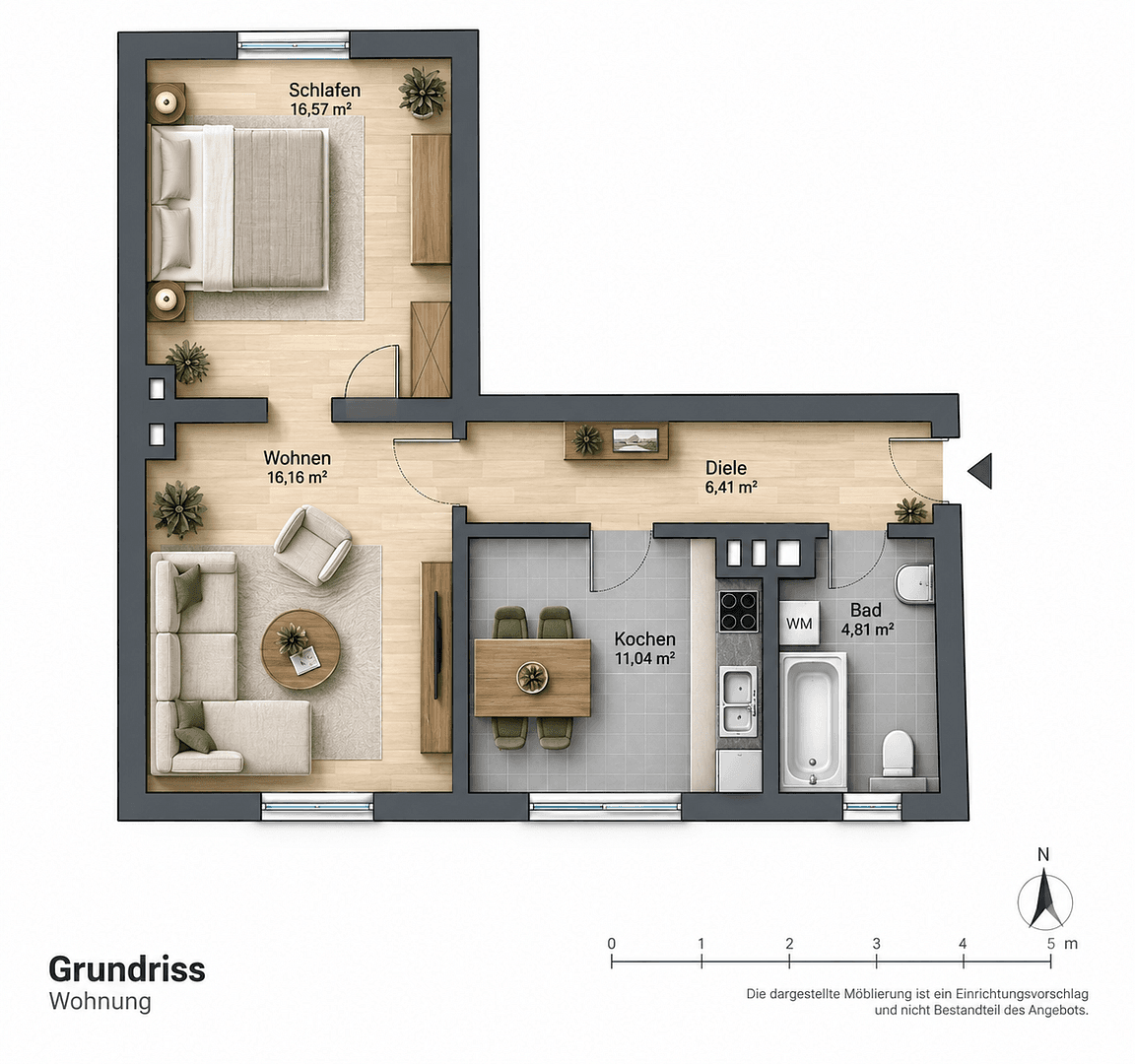 1 bedroom with open-plan kitchen flat for sale, 54 m², Bochum, North Rhine-Westphalia 1 bedroom with open-plan kitchen flat for sale, 54 m², Bochum, North Rhine-Westphalia