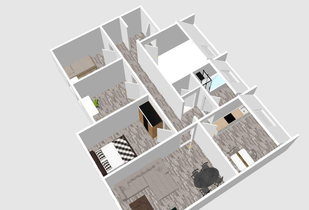 4 bedroom flat to rent, 80 m², Wunderstrasse 28, Oberhausen, North Rhine-Westphalia 4 bedroom flat to rent, 80 m², Wunderstrasse 28, Oberhausen, North Rhine-Westphalia