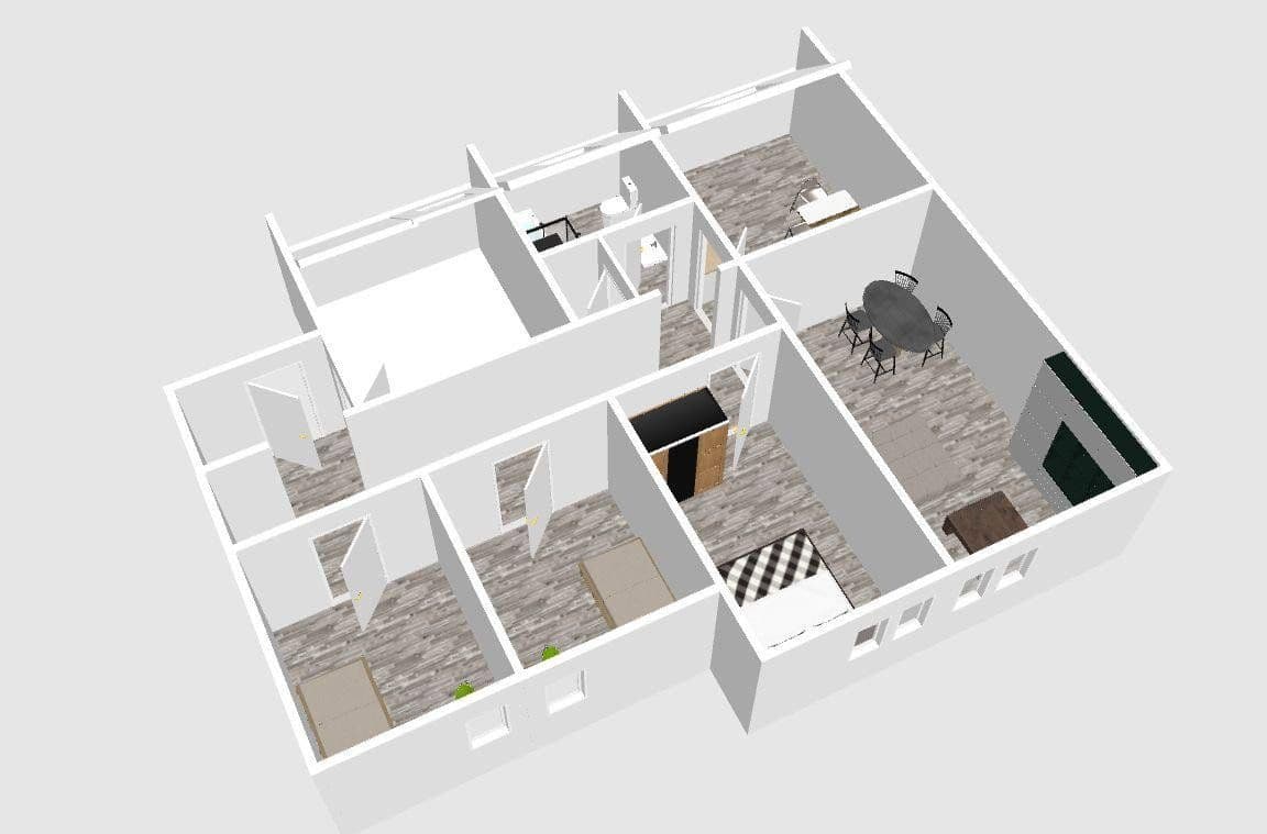 4 bedroom flat to rent, 80 m², Wunderstrasse 28, Oberhausen, North Rhine-Westphalia 4 bedroom flat to rent, 80 m², Wunderstrasse 28, Oberhausen, North Rhine-Westphalia