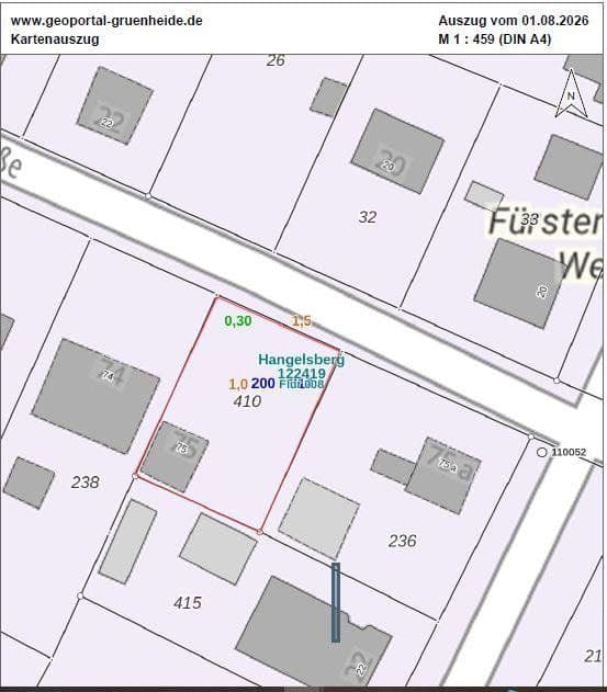 plot for sale, 575 m², Röntgenstraße 75, Grünheide (Mark), Brandenburg plot for sale, 575 m², Röntgenstraße 75, Grünheide (Mark), Brandenburg
