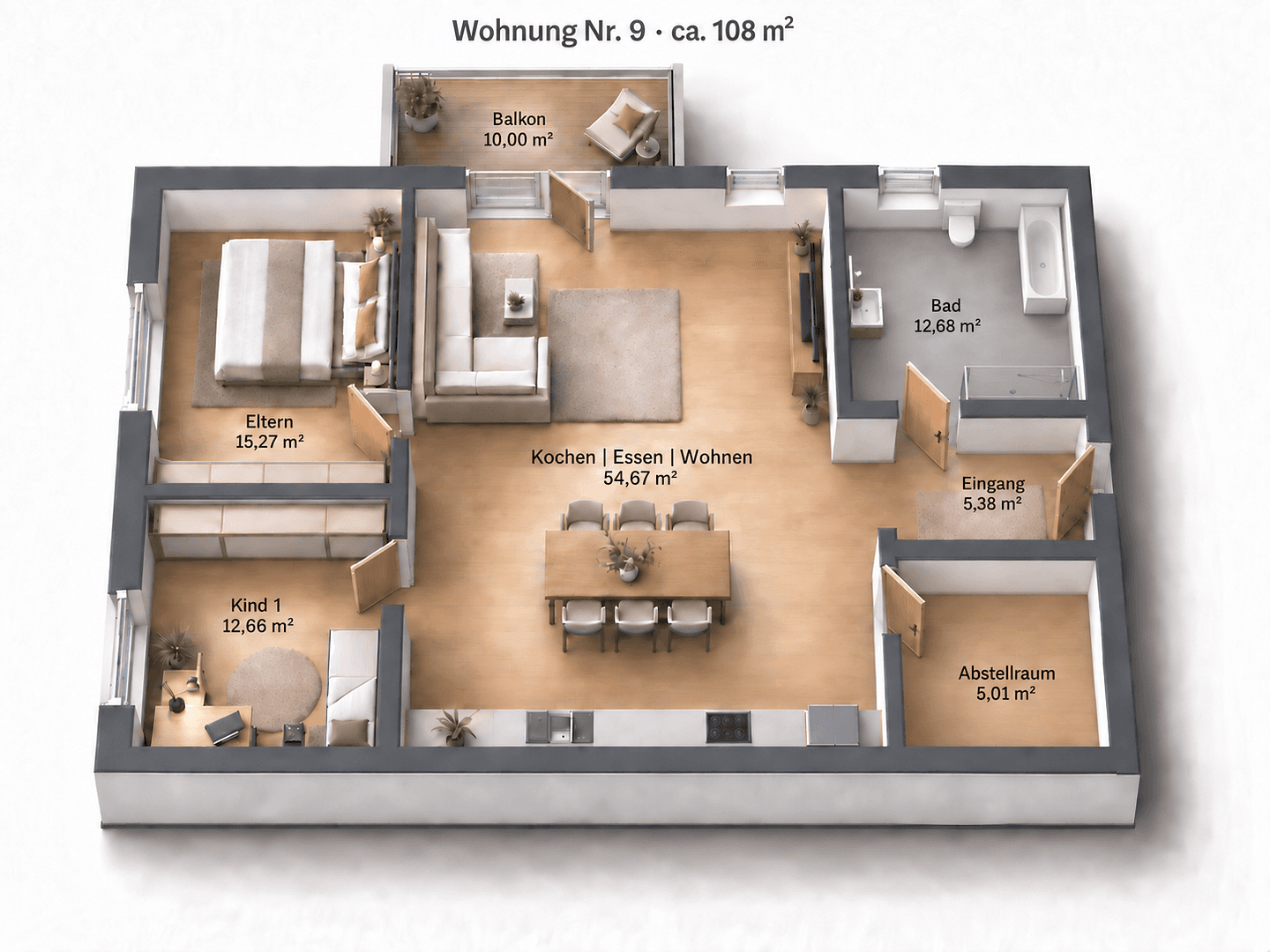 3 bedroom flat for sale, 109 m², Maximilianstr. 21A, Jockgrim, Rhineland-Palatinate 3 bedroom flat for sale, 109 m², Maximilianstr. 21A, Jockgrim, Rhineland-Palatinate