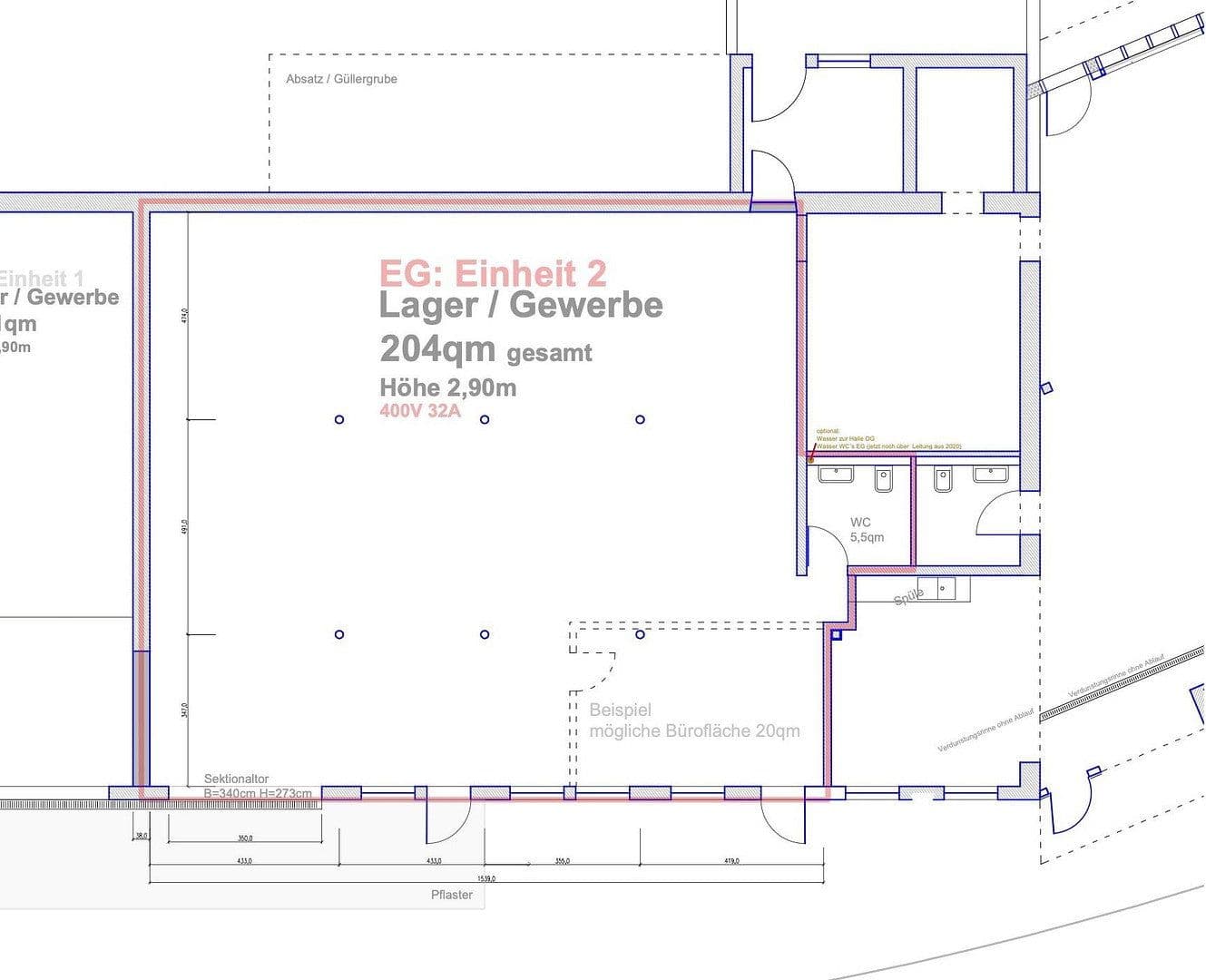 non-residential property to rent, 204 m², Niederlehen 1, Wangen im Allgäu, Baden-Württemberg non-residential property to rent, 204 m², Niederlehen 1, Wangen im Allgäu, Baden-Württemberg