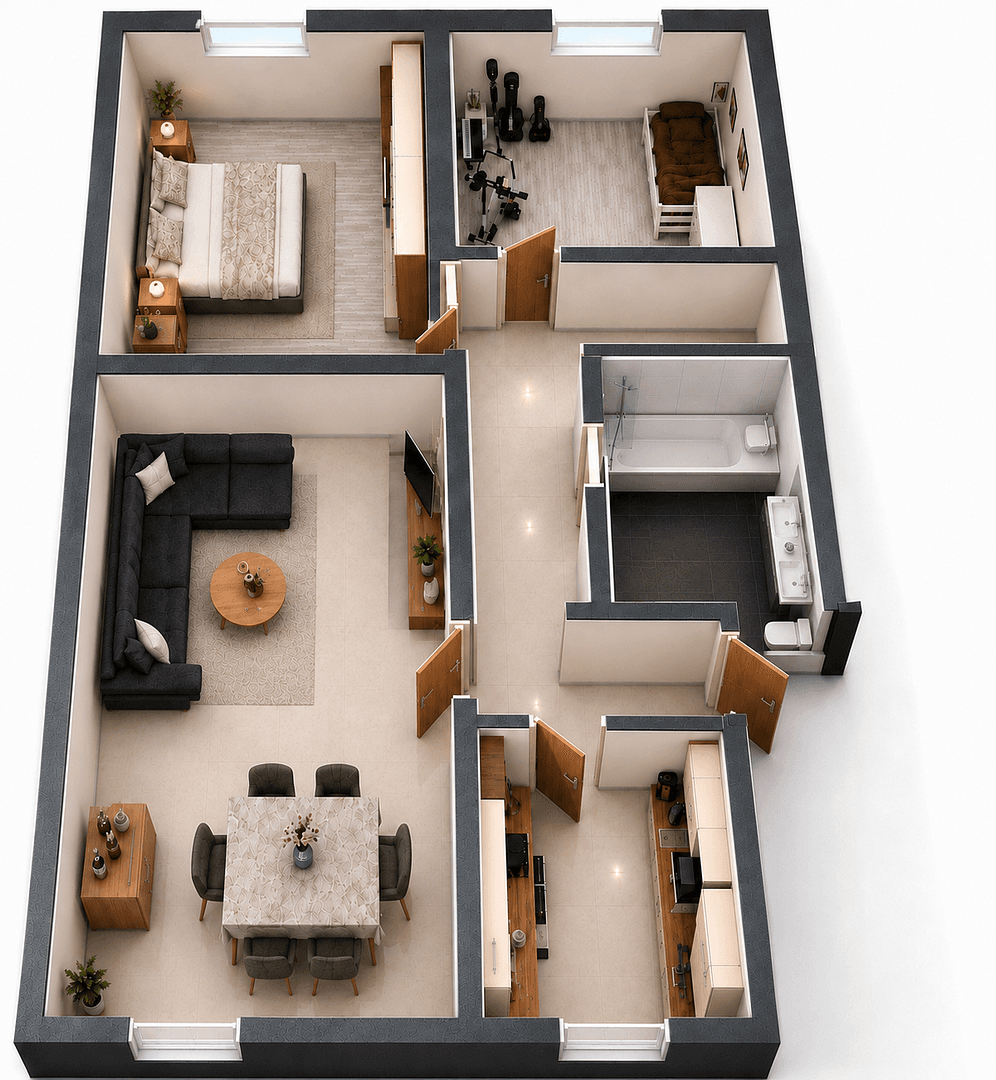 3 bedroom flat for sale, 82 m², Stuttgart, Baden-Württemberg 3 bedroom flat for sale, 82 m², Stuttgart, Baden-Württemberg