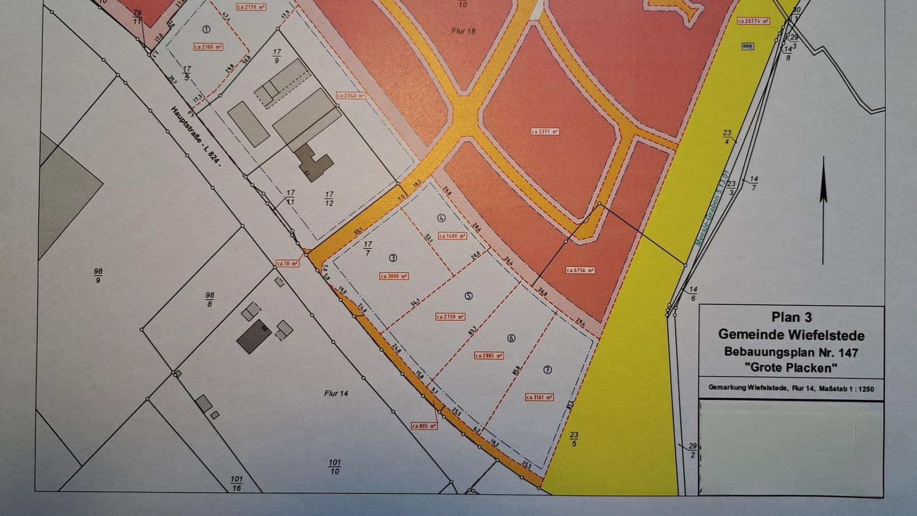 plot for sale, 2,600 m², Wiefelstede, Lower Saxony plot for sale, 2,600 m², Wiefelstede, Lower Saxony