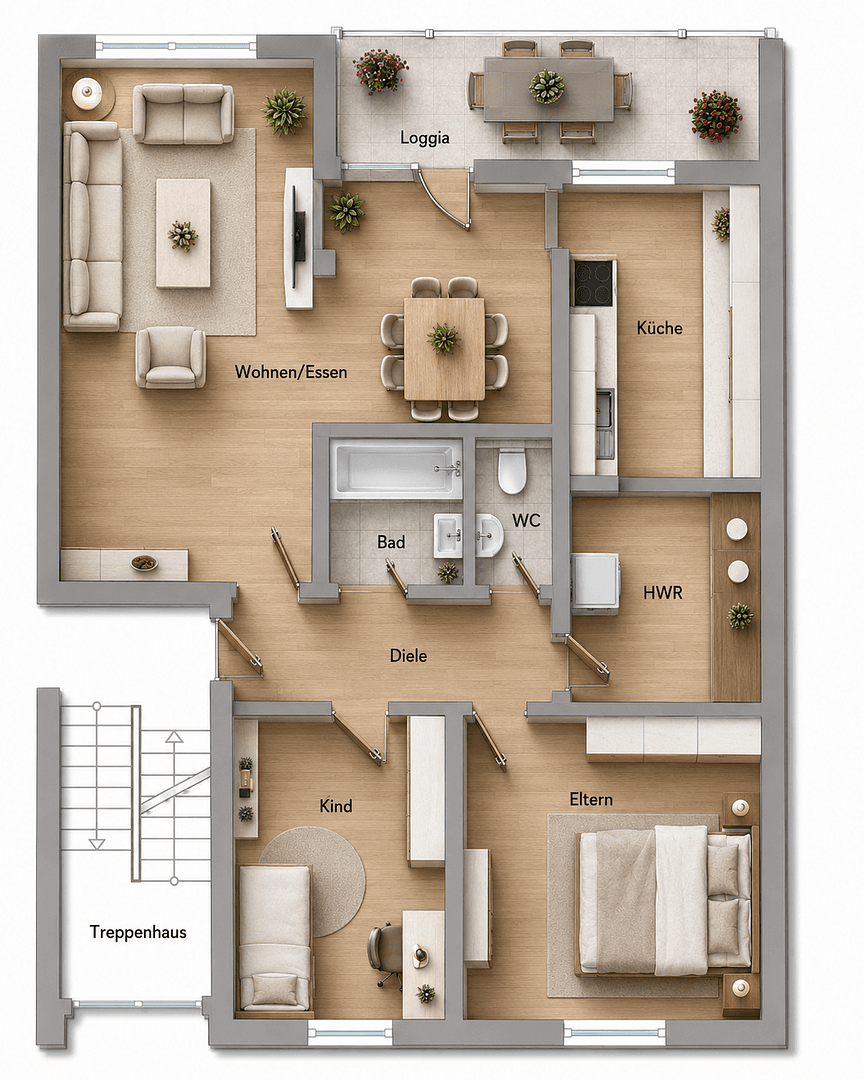 2 bedroom with open-plan kitchen flat for sale, 86 m², Im Brünnelinsgraben 11, Ettenheim, Baden-Württemberg 2 bedroom with open-plan kitchen flat for sale, 86 m², Im Brünnelinsgraben 11, Ettenheim, Baden-Württemberg