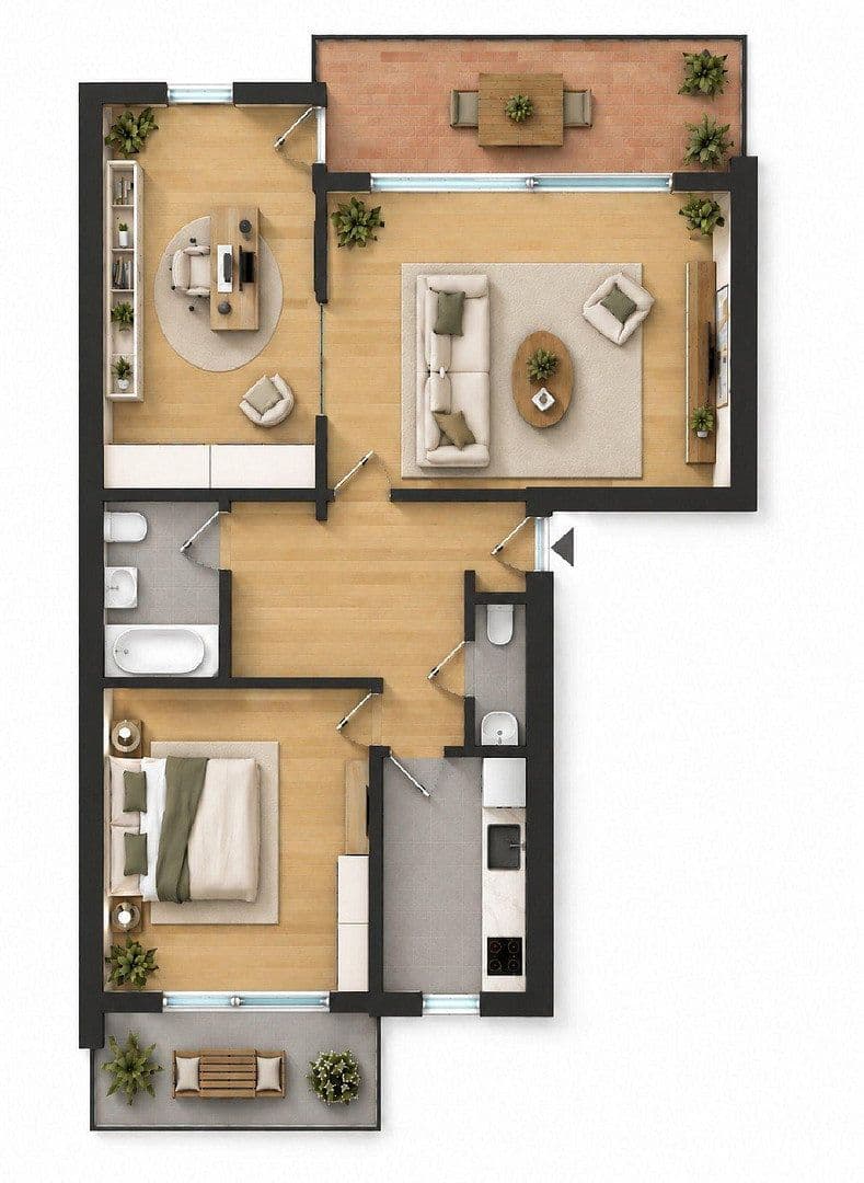 3 bedroom flat for sale, 91 m², München, Bavaria 3 bedroom flat for sale, 91 m², München, Bavaria