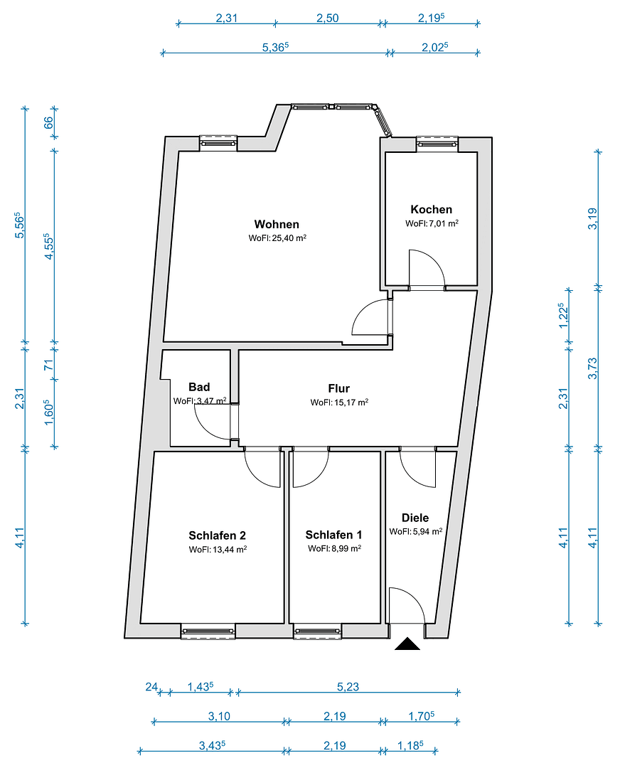 3 bedroom flat for sale, 79 m², Hildesheim, Lower Saxony 3 bedroom flat for sale, 79 m², Hildesheim, Lower Saxony