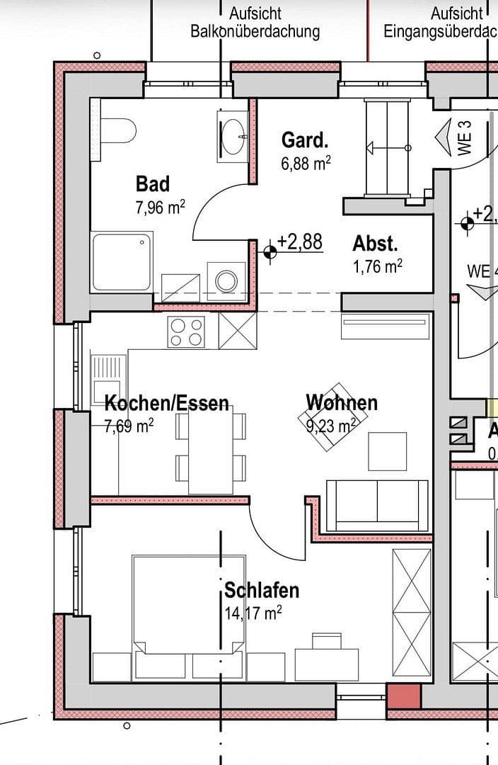 2 bedroom flat to rent, 52 m², Aschaffenburger Straße 3, Schöllkrippen, Bavaria 2 bedroom flat to rent, 52 m², Aschaffenburger Straße 3, Schöllkrippen, Bavaria