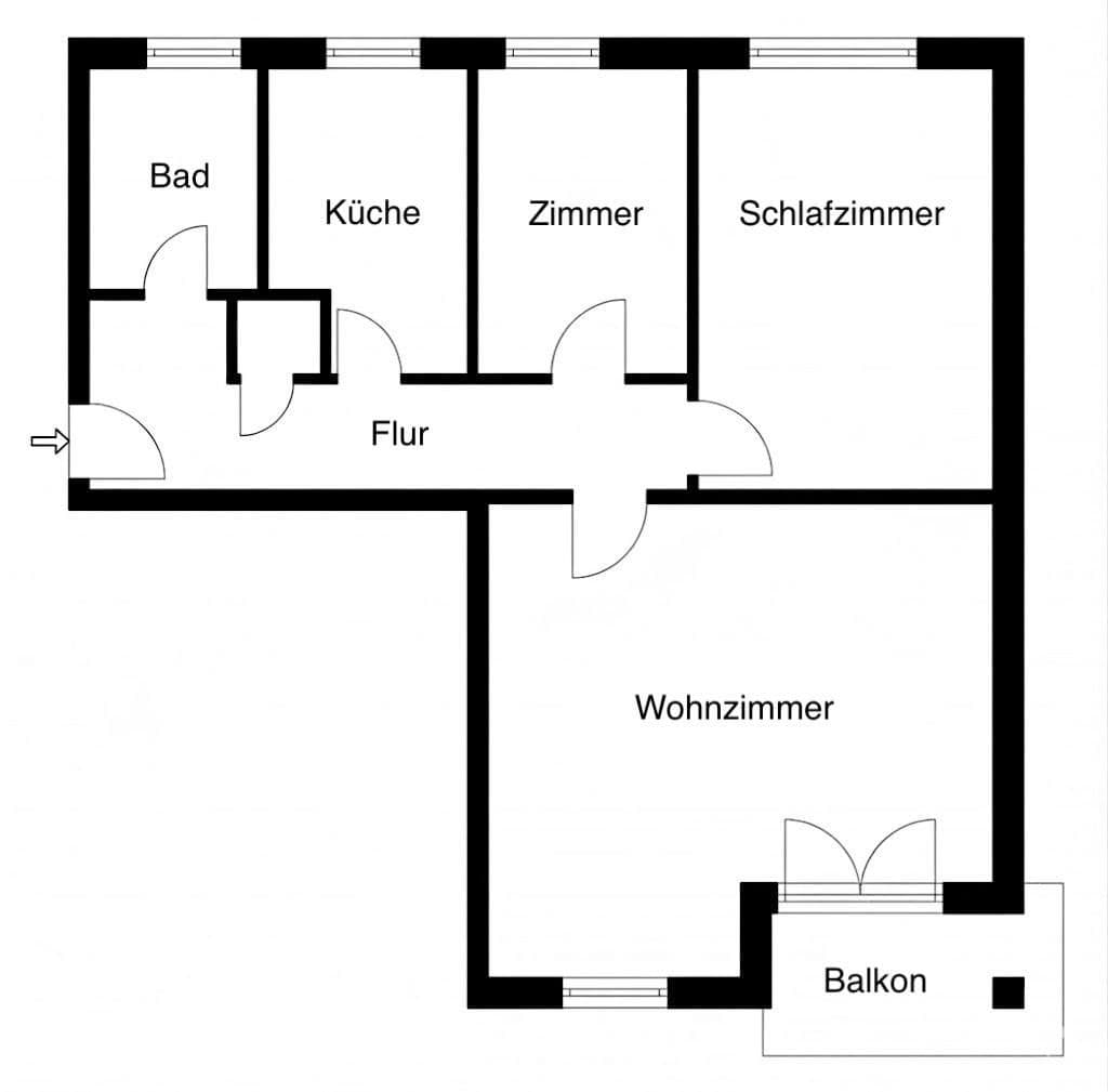 3 bedroom flat for sale, 84 m², Weyhe, Lower Saxony 3 bedroom flat for sale, 84 m², Weyhe, Lower Saxony