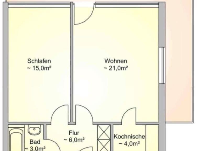 2 bedroom flat to rent, 52 m², Diekseepromenade 2, Malente, Schleswig-Holstein 2 bedroom flat to rent, 52 m², Diekseepromenade 2, Malente, Schleswig-Holstein