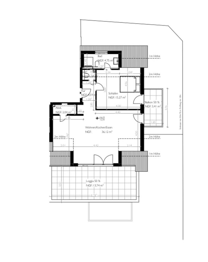 1 bedroom with open-plan kitchen flat to rent, 92 m², Graslitzerstraße 16a, Aschaffenburg, Bavaria 1 bedroom with open-plan kitchen flat to rent, 92 m², Graslitzerstraße 16a, Aschaffenburg, Bavaria