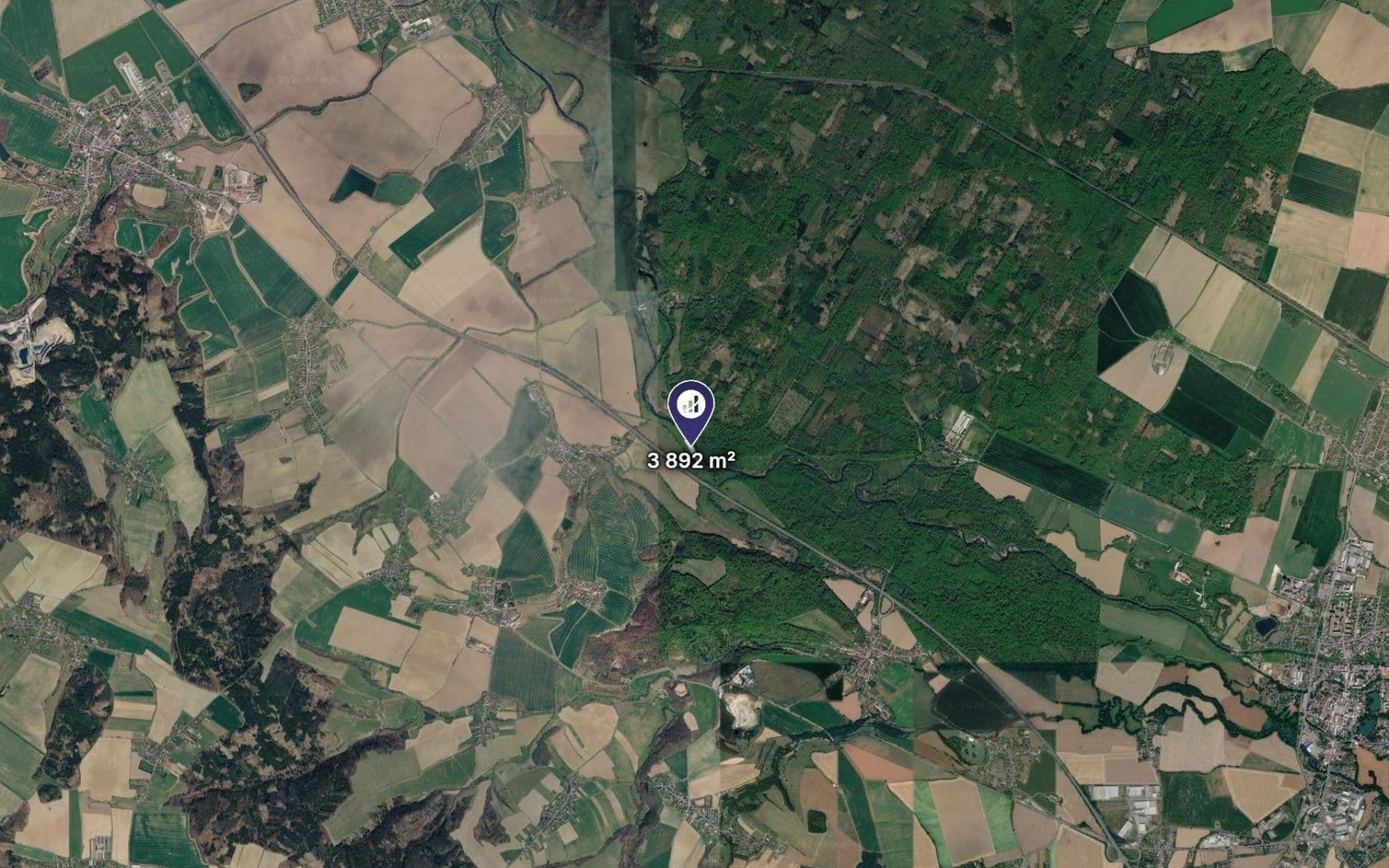 plot for sale, 3,892 m², Bílá Lhota, Olomoucký Region plot for sale, 3,892 m², Bílá Lhota, Olomoucký Region