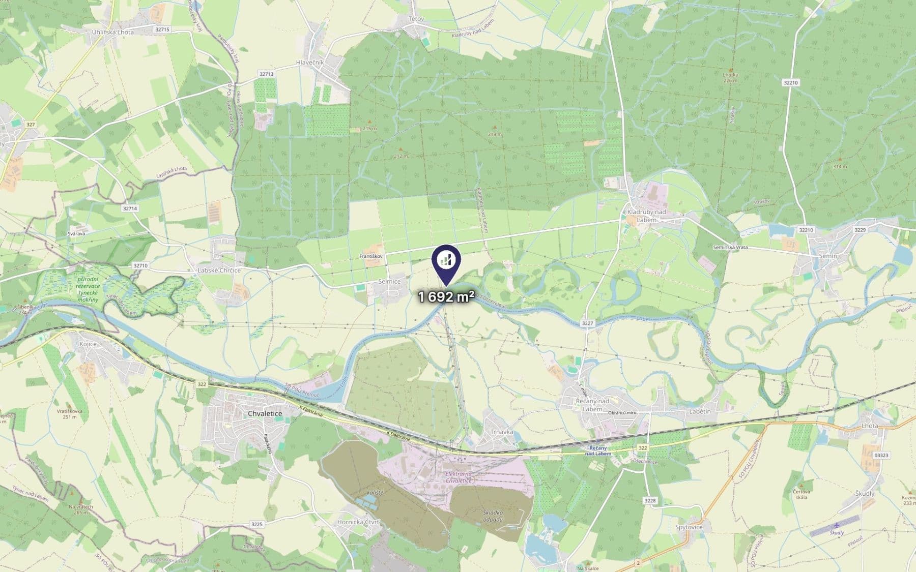 plot for sale, 846 m², Selmice, Pardubický Region plot for sale, 846 m², Selmice, Pardubický Region