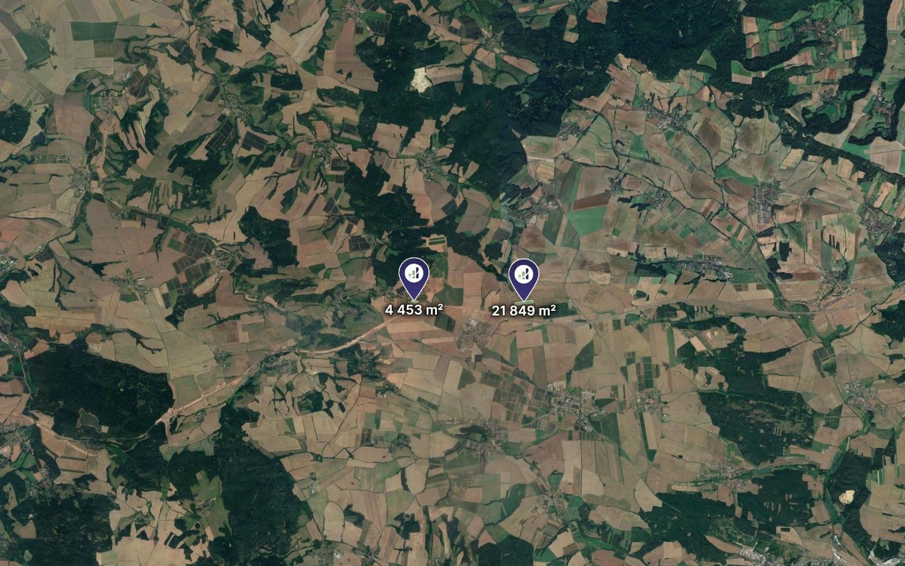 plot for sale, 26,302 m², Hořesedly, Středočeský Region plot for sale, 26,302 m², Hořesedly, Středočeský Region
