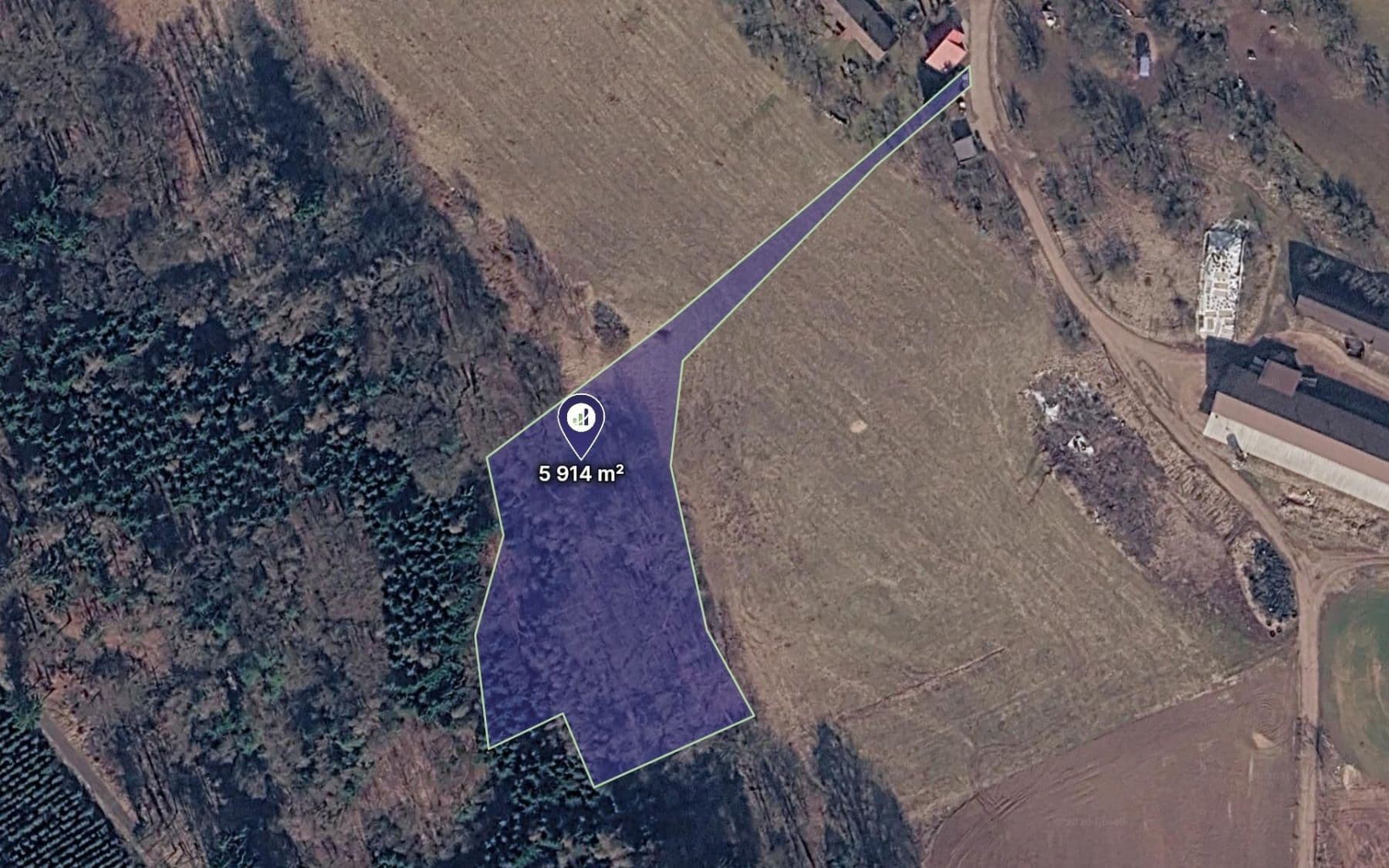 plot for sale, 5,914 m², Úbislavice, Královéhradecký Region plot for sale, 5,914 m², Úbislavice, Královéhradecký Region