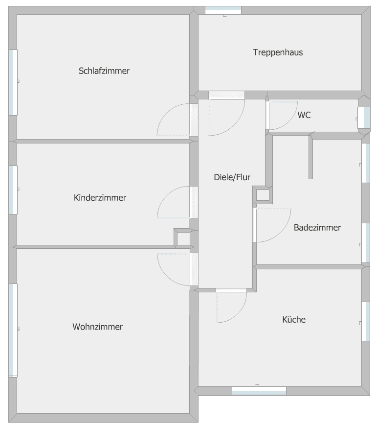 3 bedroom flat to rent, 89 m², Efeustr. 10, Karlsruhe, Baden-Württemberg 3 bedroom flat to rent, 89 m², Efeustr. 10, Karlsruhe, Baden-Württemberg