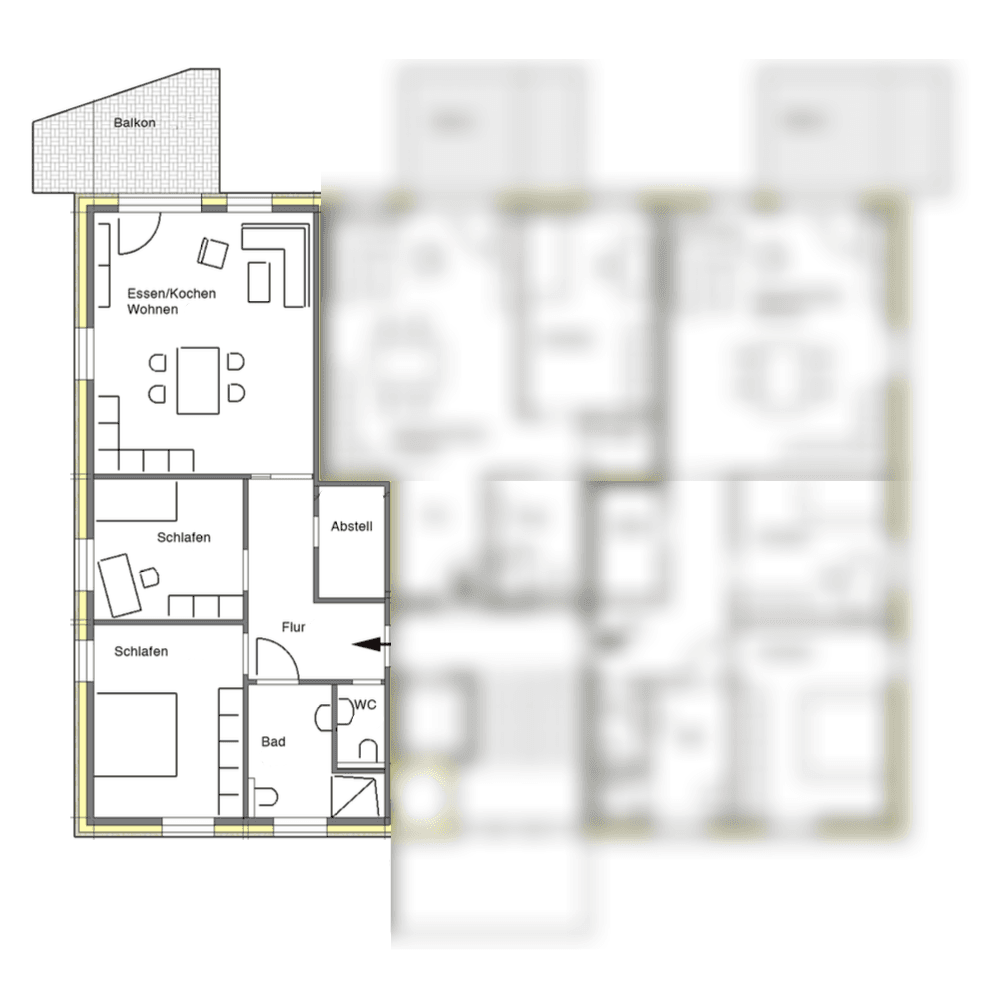 3 bedroom flat to rent, 93 m², Porta Westfalica, North Rhine-Westphalia 3 bedroom flat to rent, 93 m², Porta Westfalica, North Rhine-Westphalia