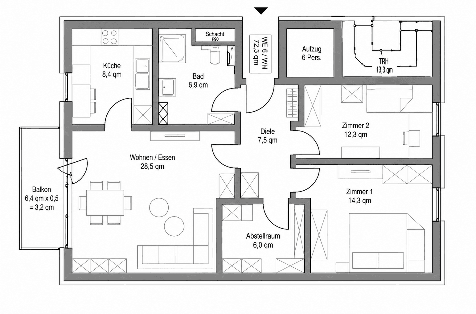 5 bedroom flat for sale, 81 m², Würselen, North Rhine-Westphalia 5 bedroom flat for sale, 81 m², Würselen, North Rhine-Westphalia