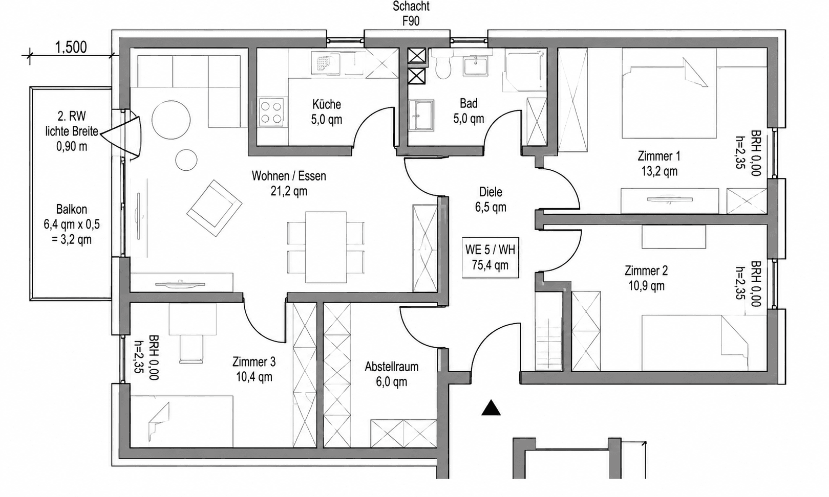 5 bedroom flat for sale, 81 m², Würselen, North Rhine-Westphalia 5 bedroom flat for sale, 81 m², Würselen, North Rhine-Westphalia
