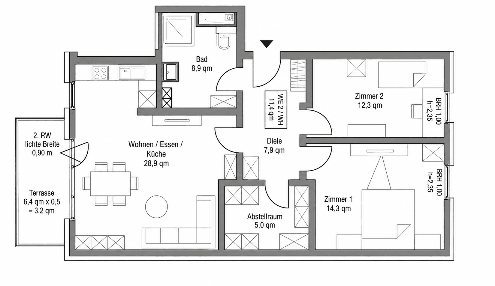 5 bedroom flat for sale, 81 m², Würselen, North Rhine-Westphalia 5 bedroom flat for sale, 81 m², Würselen, North Rhine-Westphalia