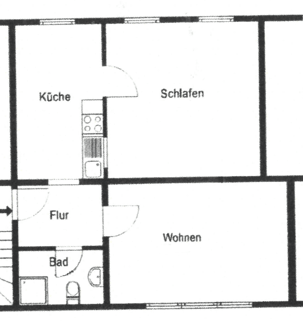 2 bedroom flat to rent, 54 m², Eisenbahnstr. 14, Eberswalde, Brandenburg 2 bedroom flat to rent, 54 m², Eisenbahnstr. 14, Eberswalde, Brandenburg