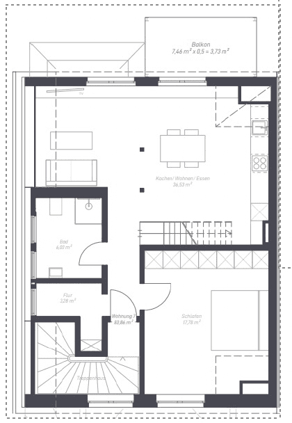 3 bedroom flat to rent, 88 m², Eduard-Pfeiffer-Str., Stuttgart, Baden-Württemberg 3 bedroom flat to rent, 88 m², Eduard-Pfeiffer-Str., Stuttgart, Baden-Württemberg