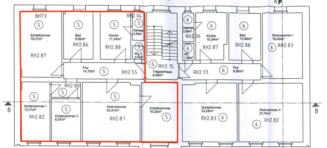 5 bedroom flat to rent, 127 m², Hans-Heinen_Straße 45, Dessau-Roßlau, Saxony-Anhalt 5 bedroom flat to rent, 127 m², Hans-Heinen_Straße 45, Dessau-Roßlau, Saxony-Anhalt