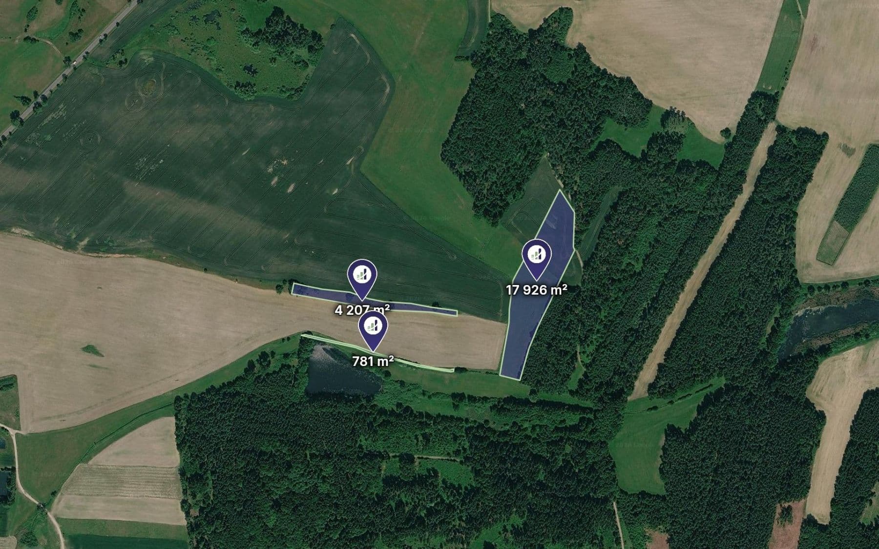 plot for sale, 22,914 m², Dobev, Jihočeský Region plot for sale, 22,914 m², Dobev, Jihočeský Region