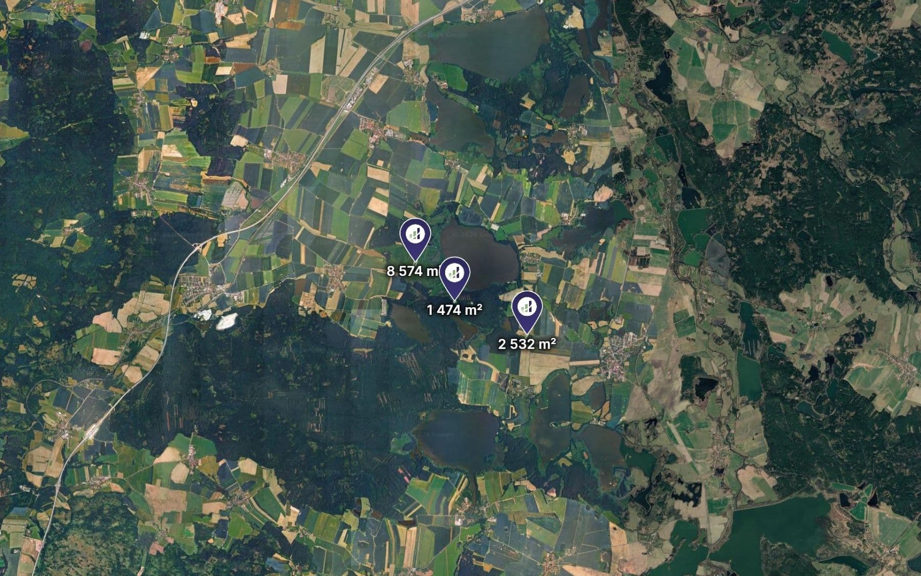 plot for sale, 1,258 m², Záblatí, Jihočeský Region plot for sale, 1,258 m², Záblatí, Jihočeský Region