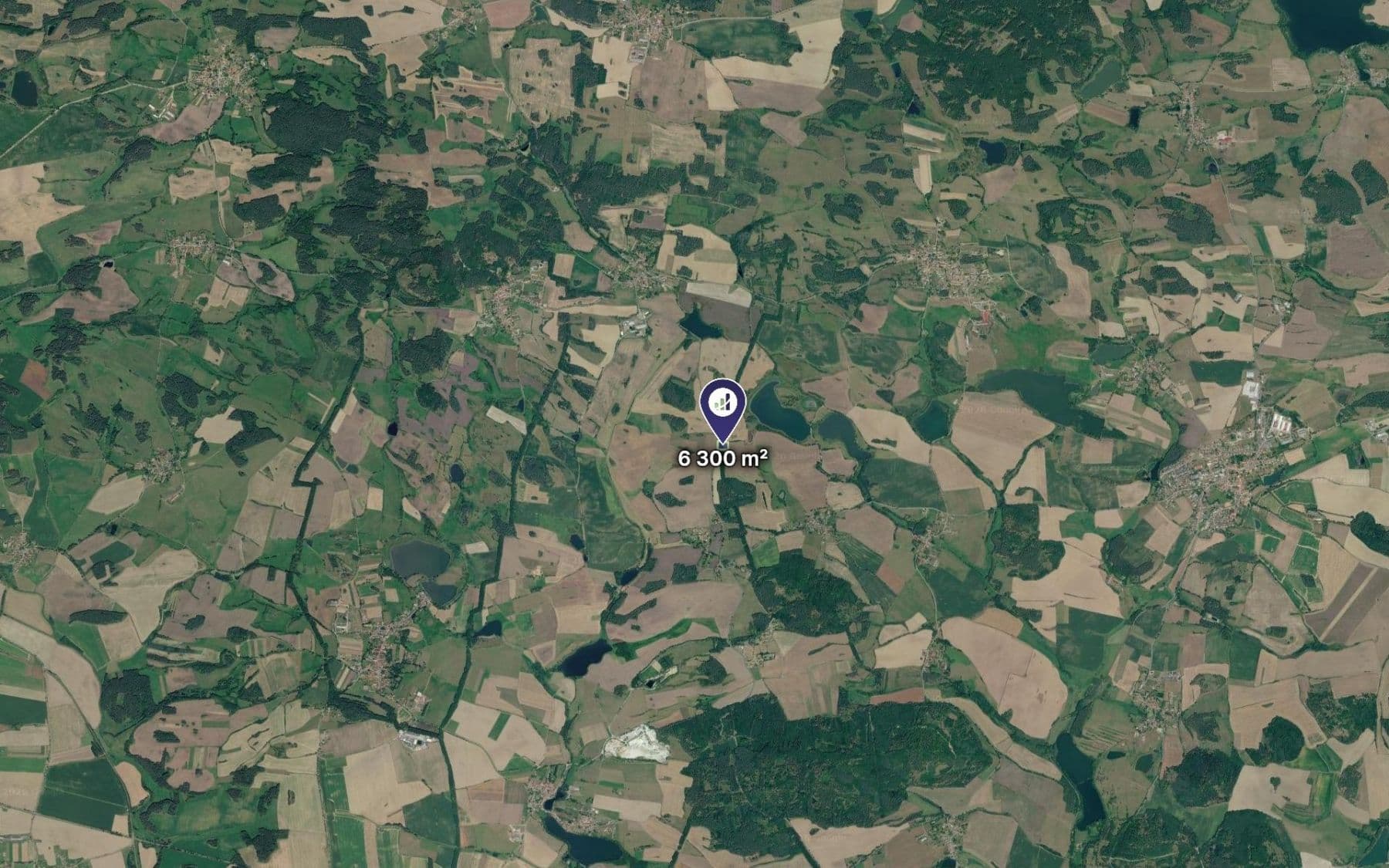 plot for sale, 3,150 m², Chrášťovice, Jihočeský Region plot for sale, 3,150 m², Chrášťovice, Jihočeský Region