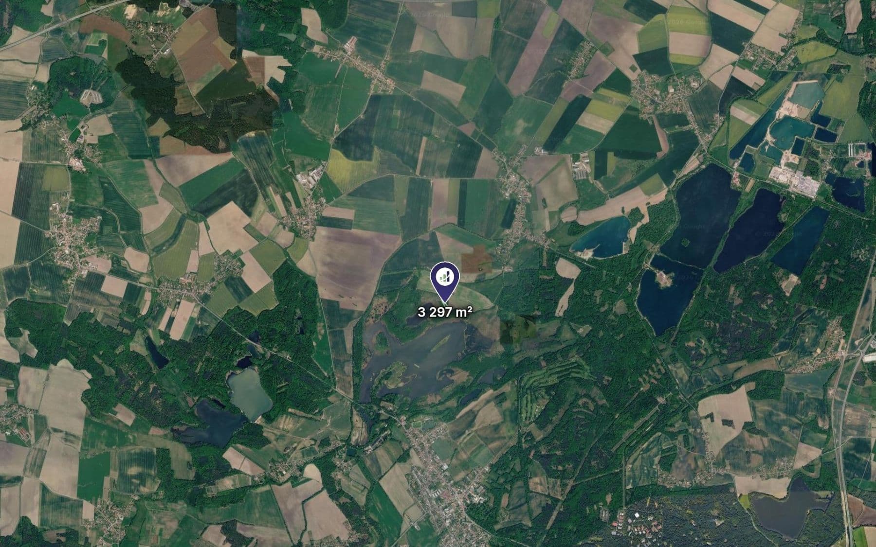 plot for sale, 824 m², Lázně Bohdaneč, Pardubický Region plot for sale, 824 m², Lázně Bohdaneč, Pardubický Region
