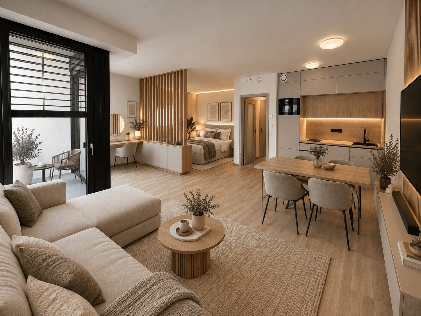 Studio flat to rent, 45 m², Hartigova, Prague, Prague Studio flat to rent, 45 m², Hartigova, Prague, Prague
