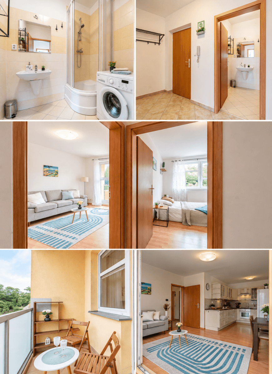 1 bedroom with open-plan kitchen flat to rent, 44 m², Družstevní, Libčice nad Vltavou, Středočeský Region 1 bedroom with open-plan kitchen flat to rent, 44 m², Družstevní, Libčice nad Vltavou, Středočeský Region