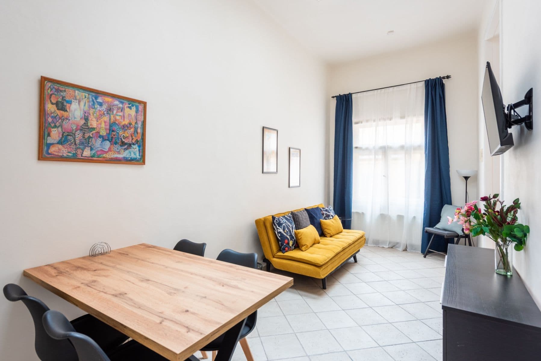 1 bedroom with open-plan kitchen flat to rent, 65 m², Sokolovská, Prague, Prague 1 bedroom with open-plan kitchen flat to rent, 65 m², Sokolovská, Prague, Prague