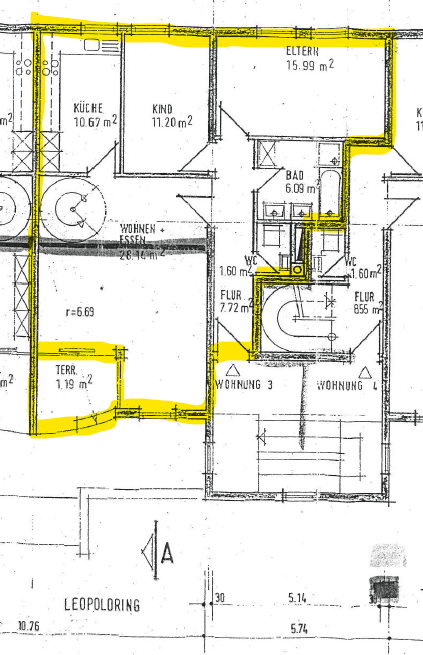 3 bedroom with open-plan kitchen flat to rent, 129 m², Leopoldring 13 u. 13/1, Rastatt, Baden-Württemberg 3 bedroom with open-plan kitchen flat to rent, 129 m², Leopoldring 13 u. 13/1, Rastatt, Baden-Württemberg