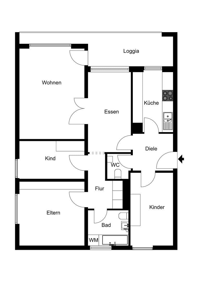 4 bedroom flat to rent, 91 m², Aschau im Chiemgau, Bavaria 4 bedroom flat to rent, 91 m², Aschau im Chiemgau, Bavaria