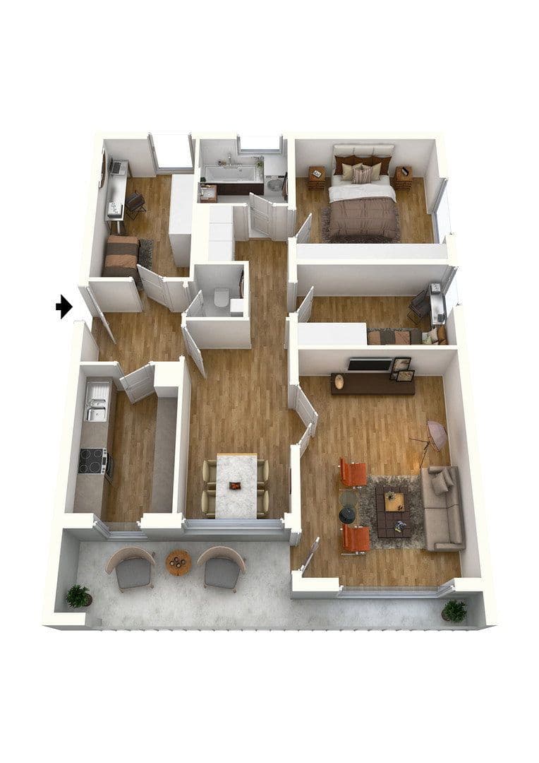 4 bedroom flat to rent, 91 m², Aschau im Chiemgau, Bavaria 4 bedroom flat to rent, 91 m², Aschau im Chiemgau, Bavaria
