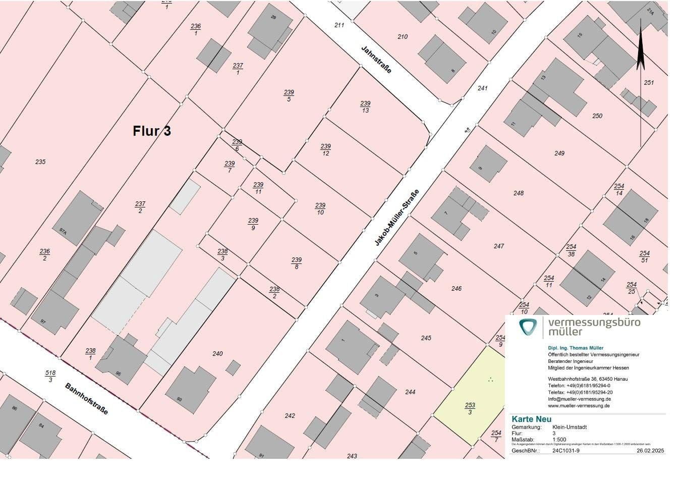 plot for sale, 489 m², Jakob-Müller-Str. / Jahnstr., Groß-Umstadt, Hesse plot for sale, 489 m², Jakob-Müller-Str. / Jahnstr., Groß-Umstadt, Hesse