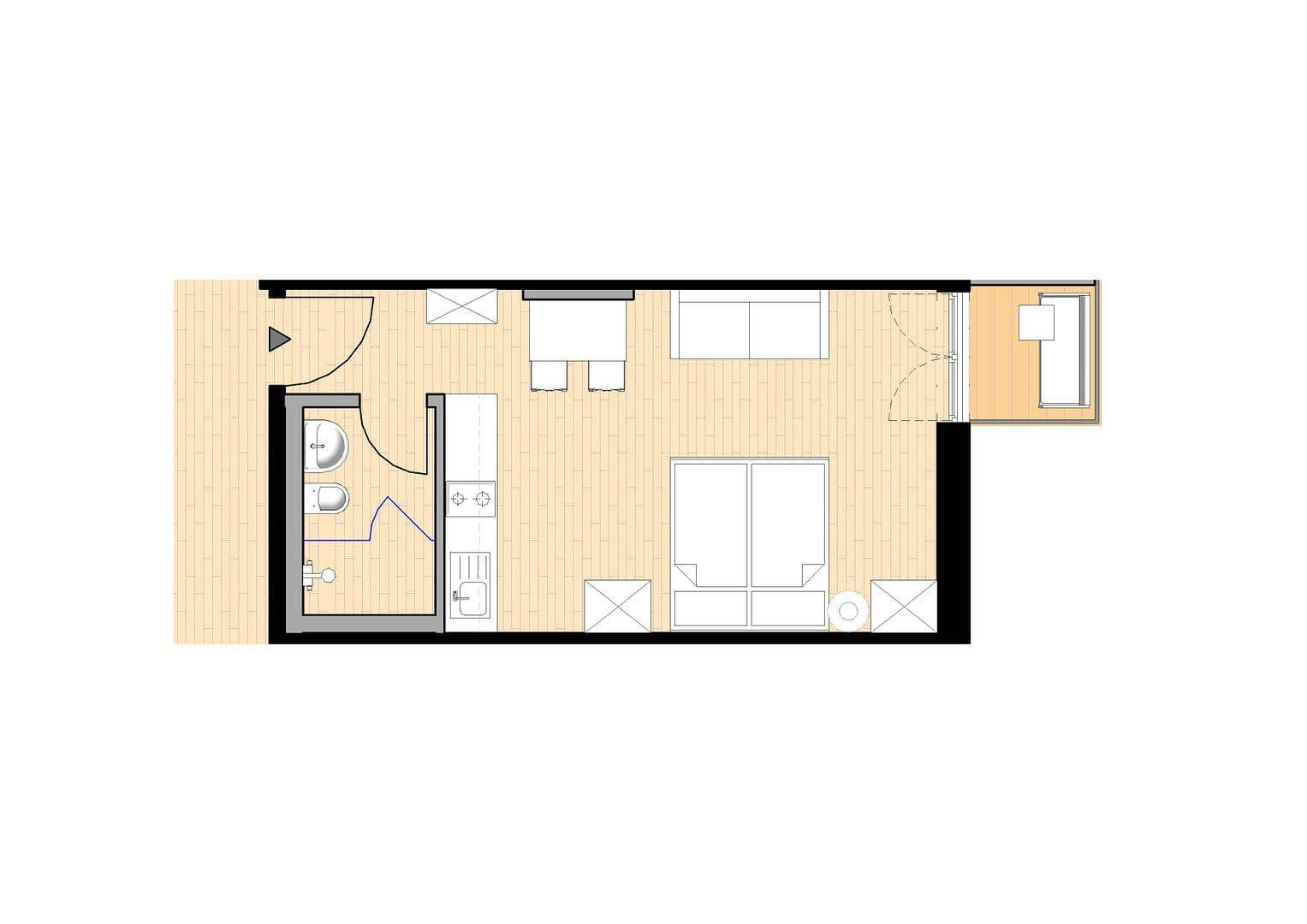 1 bedroom flat to rent, 30 m², Ezanvillestr. 14, Heidelberg, Baden-Württemberg 1 bedroom flat to rent, 30 m², Ezanvillestr. 14, Heidelberg, Baden-Württemberg