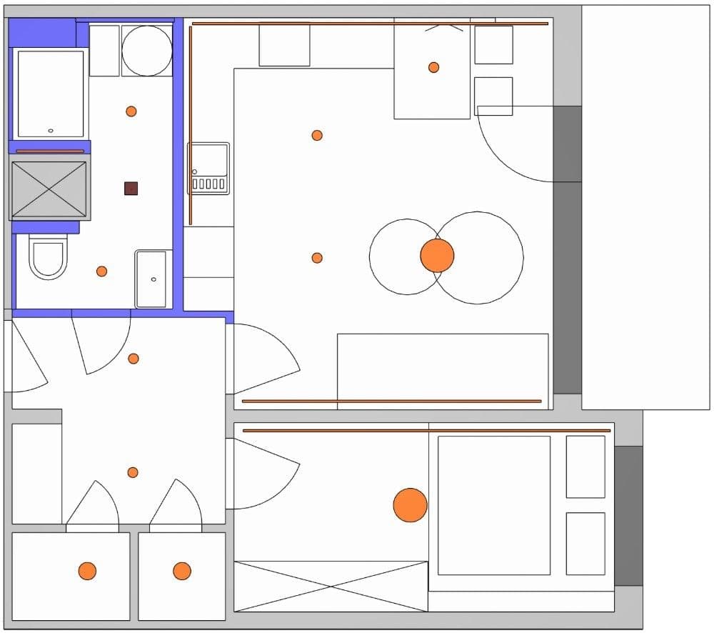 1 bedroom with open-plan kitchen flat to rent, 45 m², Ukrajinská, Brno, Jihomoravský Region 1 bedroom with open-plan kitchen flat to rent, 45 m², Ukrajinská, Brno, Jihomoravský Region