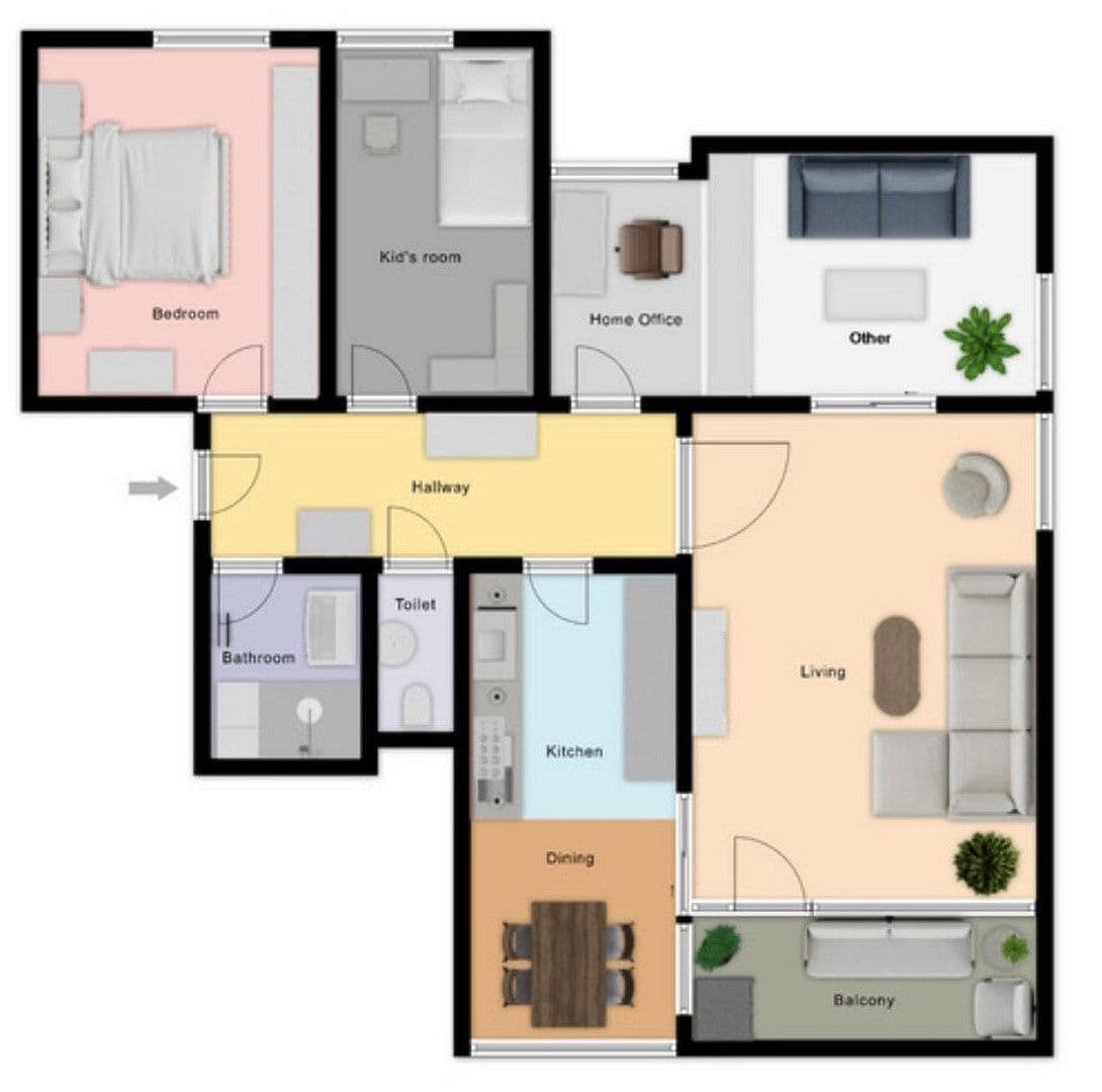 3 bedroom with open-plan kitchen flat for sale, 91 m², Neckartenzlingen, Baden-Württemberg 3 bedroom with open-plan kitchen flat for sale, 91 m², Neckartenzlingen, Baden-Württemberg