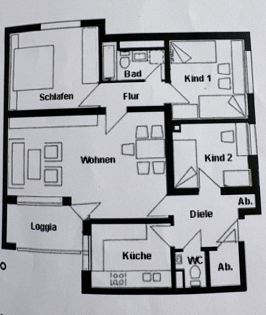 4 bedroom flat to rent, 89 m², Werner-von-Siemens-Allee 23, Röthenbach an der Pegnitz, Bavaria 4 bedroom flat to rent, 89 m², Werner-von-Siemens-Allee 23, Röthenbach an der Pegnitz, Bavaria