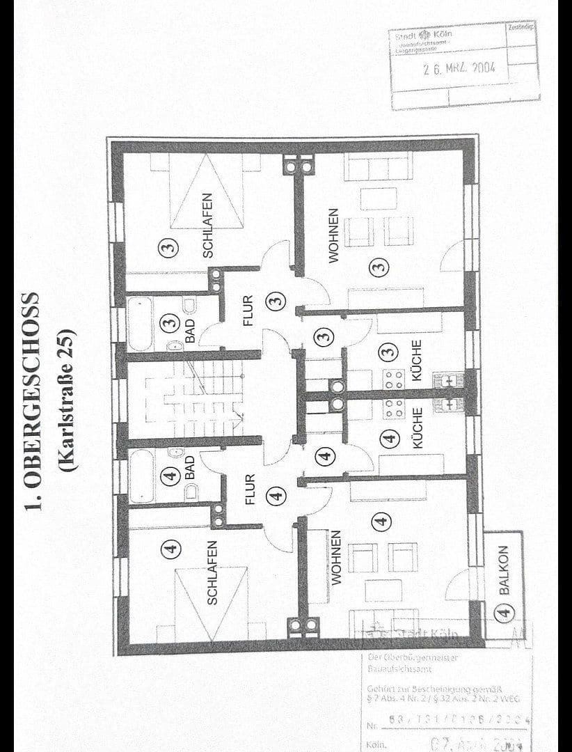 2 bedroom flat for sale, 57 m², Karlstraße 25, Köln, North Rhine-Westphalia 2 bedroom flat for sale, 57 m², Karlstraße 25, Köln, North Rhine-Westphalia