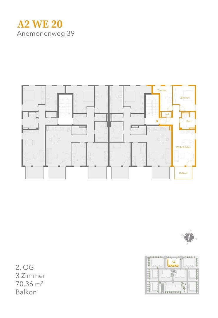 3 bedroom flat to rent, 71 m², Anemonenweg 39, Wandlitz, Brandenburg 3 bedroom flat to rent, 71 m², Anemonenweg 39, Wandlitz, Brandenburg